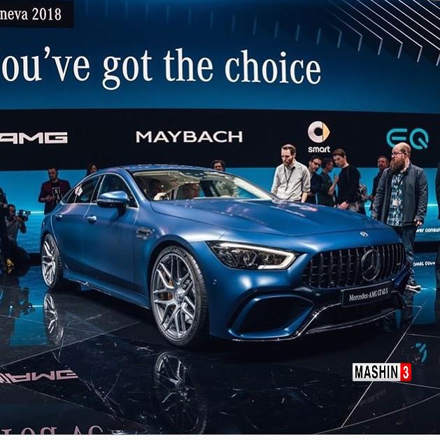 ویدئو از بنز GT63S در موتورشو 2018